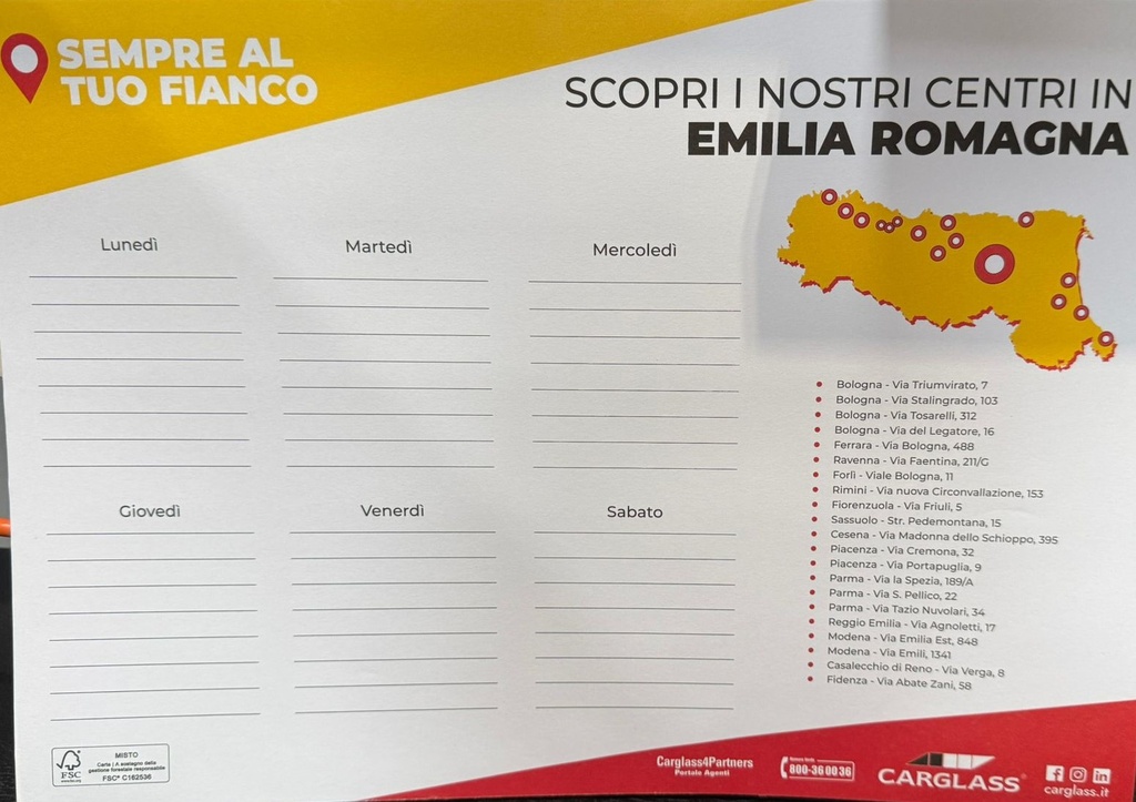 PLANNING DA TAVOLO EMILIA ROMAGNA