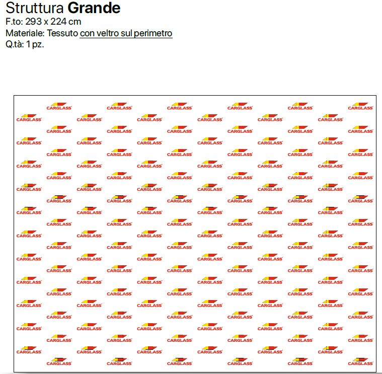 TELO GRANDE STRUTTURE EV