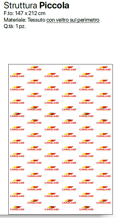 TELO PICCOLO STRUTTURE EV